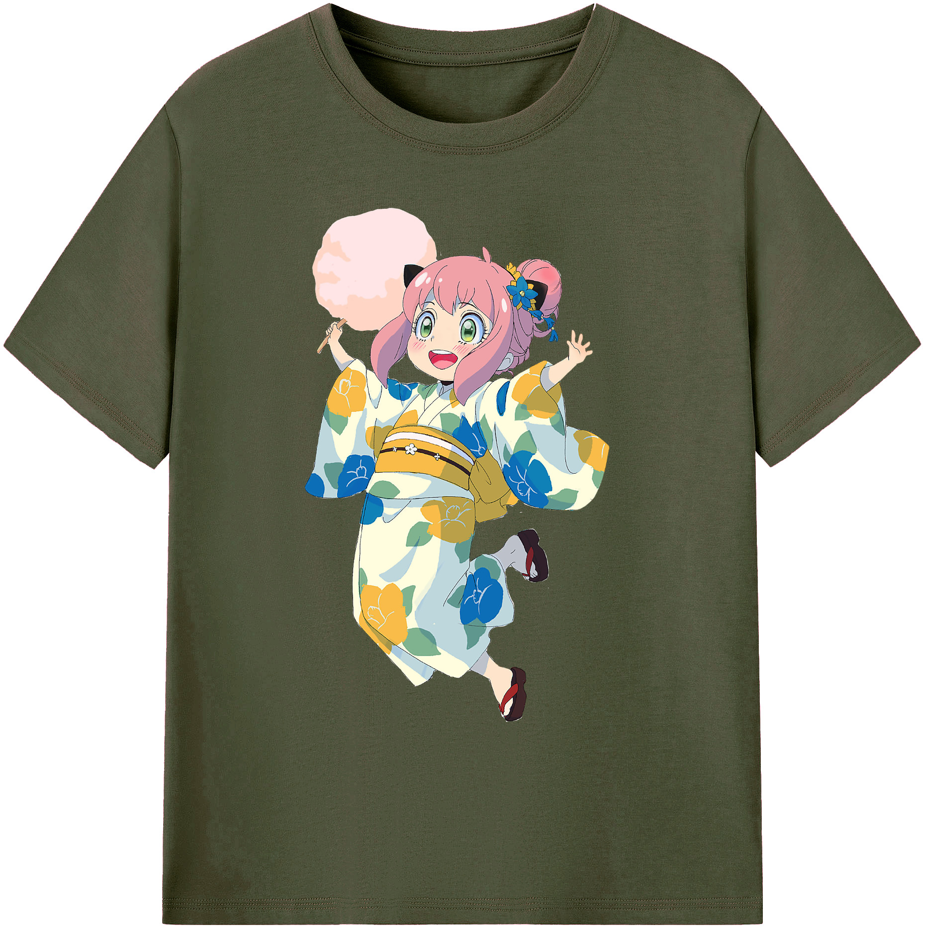 （画像用） SPY×FAMILY间谍家家酒 綿100％ メンズ半袖Tシャツ｜肌触りやわらか＆通気性